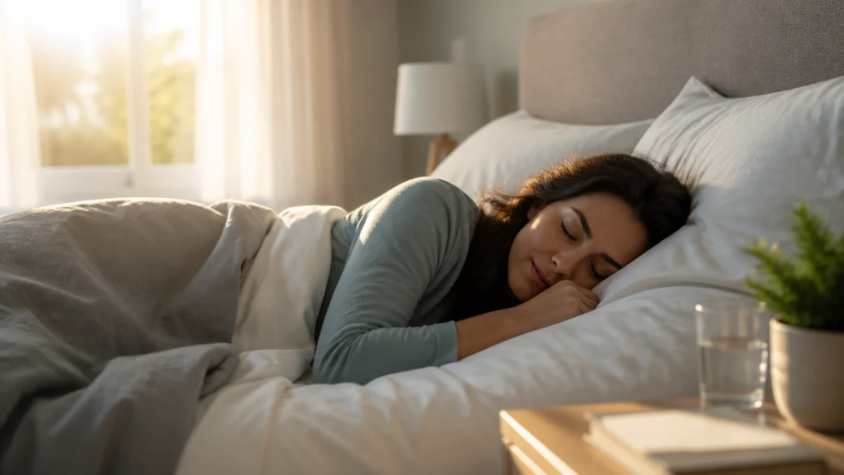 Persona adulta dorme più a lungo nel weekend