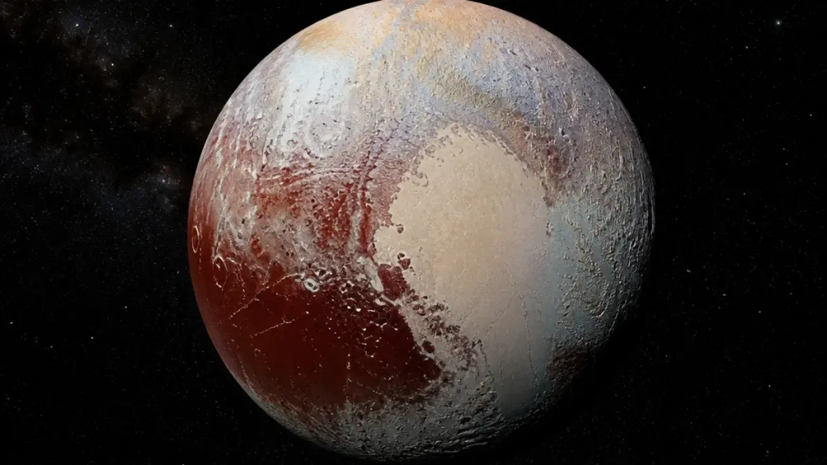 Superficie ghiacciata di Plutone ripresa da New Horizons