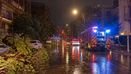 Temporale notturno a Palermo, oltre 40 interventi dei Vigili del Fuoco