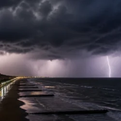 Temporali nella notte in Romagna: grandine segnalata tra Ravenna e Bellaria-Igea Marina