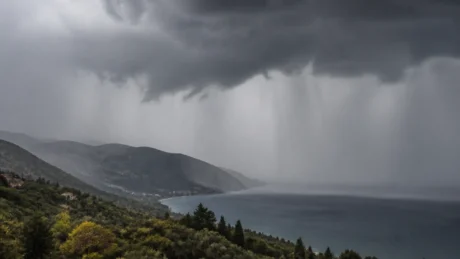 Temporali sul Centro-Sud, ad Altavilla Silentina caduti 35 millimetri di pioggia