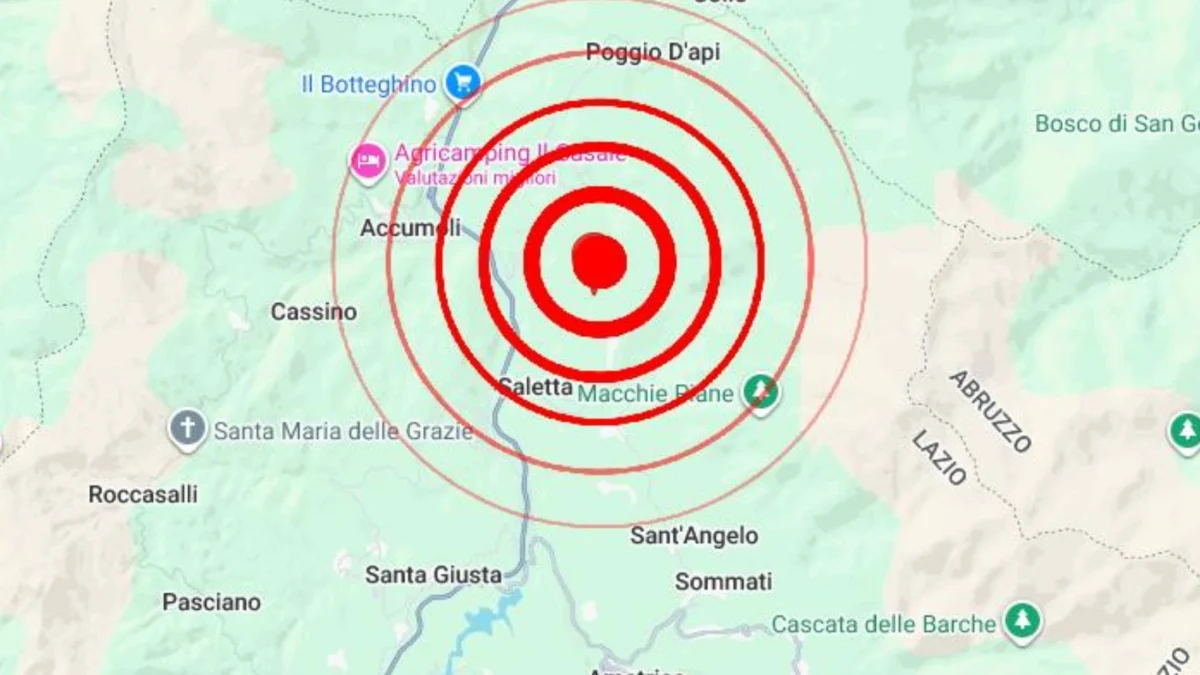 Terremoto ad Accumoli, tre scosse nella notte: la più forte è di magnitudo 2.9