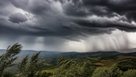 Umbria, venerdì di temporali: allerta gialla, grandine locale e forti raffiche