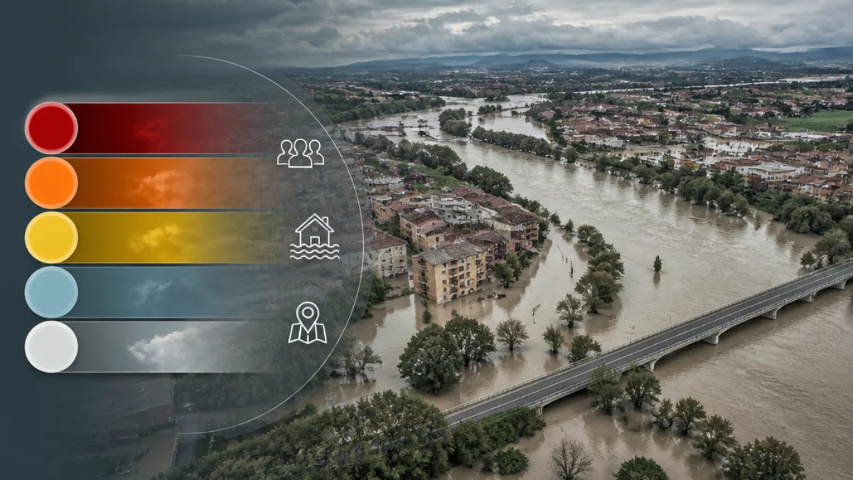 Alluvione e danni territoriali valutati con la scala FLOSEV