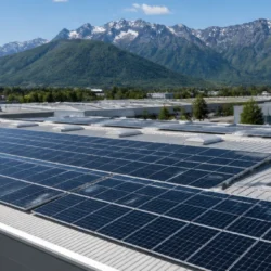Impianto fotovoltaico su edificio in Friuli-Venezia Giulia