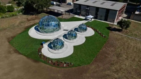 A Montelibretti le Phytodomes del CNR: quattro cupole per studiare le piante sotto stress