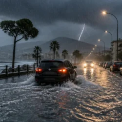 Temporali in Campania, allagamenti tra Napoli e Caserta: danni anche a Ischia