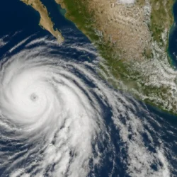 Uragano Simon verso il Messico: resta di categoria 1, ma può intensificarsi rapidamente